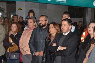 Encendido de la decoración navideña e inauguración del belén canario de Los Llanos  (Foto Francisco Javier Santana)